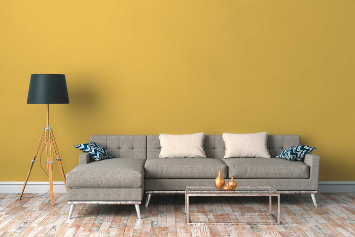 Art of Eden Plain Coordinate Wallpaper - Yellow