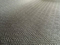 Asian Fusion Geometric Textured Wallpaper - Black - Last Roll