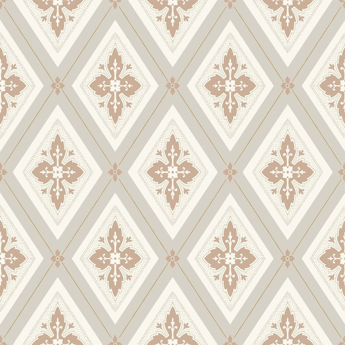 Astrid Flora Wallpaper - Pink