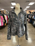 Athletic Jacket By Athleta In Floral Print, Size:S