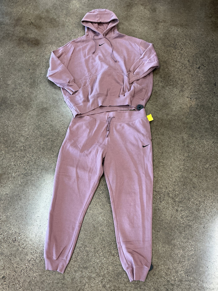 Athletic Pants 2Pc By Nike Apparel In Brown, Size:3X