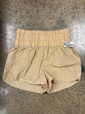 Athletic Shorts By Tcec In Tan, Size:M