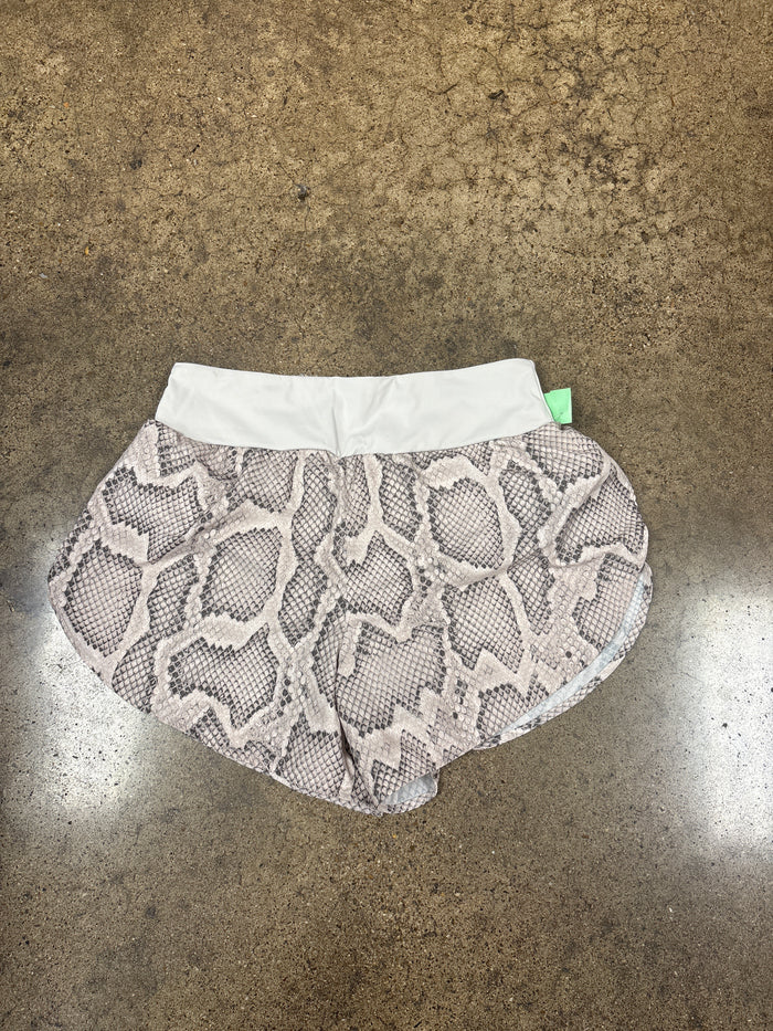 Athletic Shorts By Varley In Snakeskin Print, Size:L