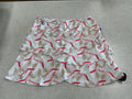 Athletic Skort By Clothes Mentor In Red & Tan, Size:M