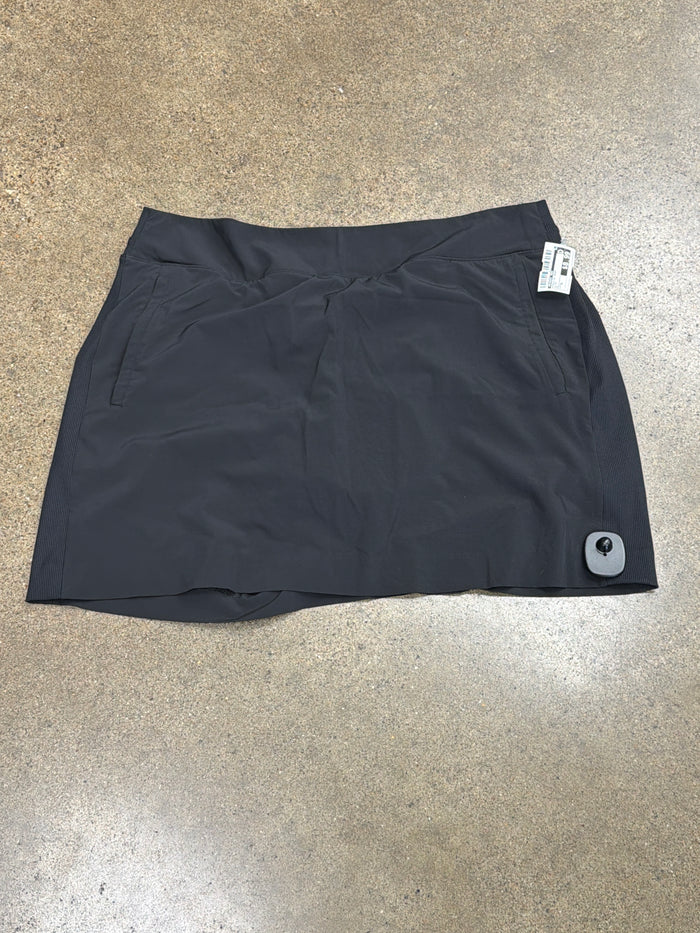 Athletic Skort By Members Mark In Black, Size:Xl