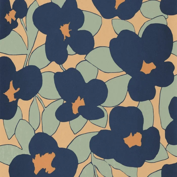 August Flower Power Wallpaper - Dark
