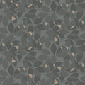 Augusti - Autumn Leaves Wallpaper - Black