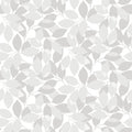 Augusti - Autumn Leaves Wallpaper - Grey