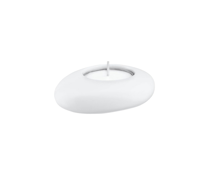 AX Massaud Candle Holder - white
