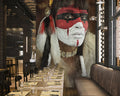 Ayasha Portrait - Custom Sized Wallpaper Mural (per m2)
