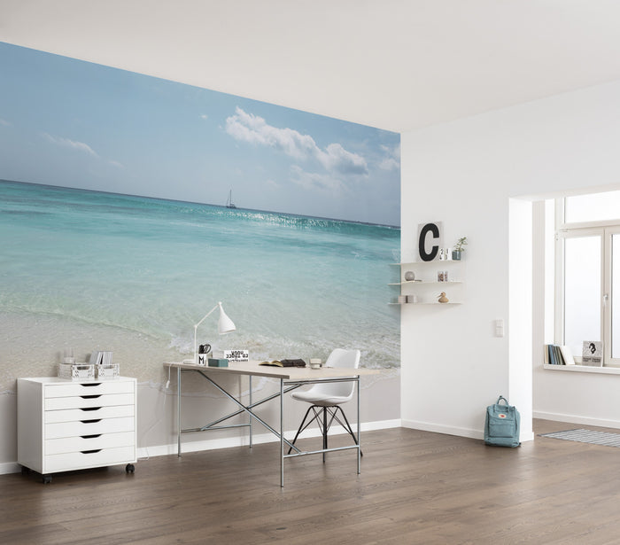 Azure Ocean - Custom Sized Wallpaper Mural (per m2)