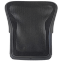 Herman Miller Aeron Classic chair back frame with new black OLS mesh, refurbished part