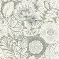 Bali Batik Wallpaper - Grey