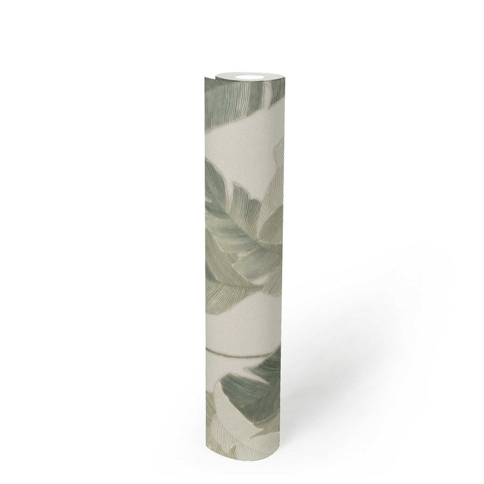 Bali Fronds Vinyl Wallpaper - Green