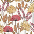 Bali Wallpaper - Rose Fuchsia