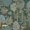 Ballad Wallpaper - Vert Kaki - Discontinuing
