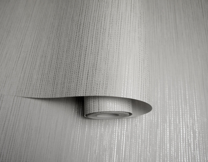 Bambara - Vinyl Grasscloth Wallpaper - Grey - Discontinuing
