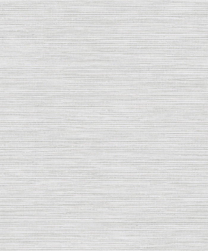 Bambara - Vinyl Grasscloth Wallpaper - White - Discontinuing