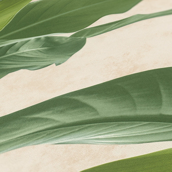 Banana Tropical Wallpaper - Cream/Green