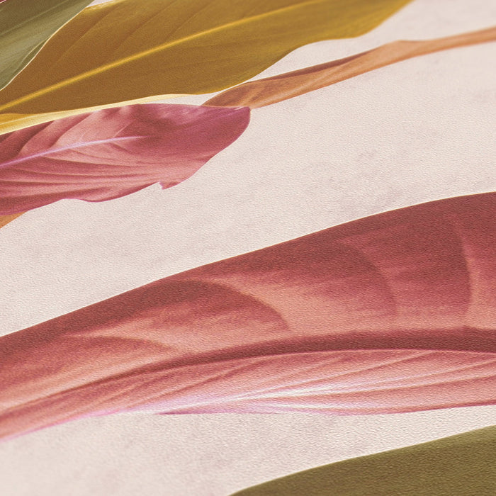 Banana Tropical Wallpaper - Red