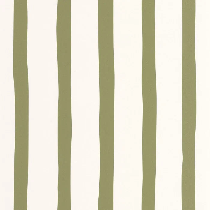 Barito Imperfect Stripes Wallpaper - Khaki