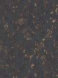 Baroque Damask Wallpaper - Black + Gold