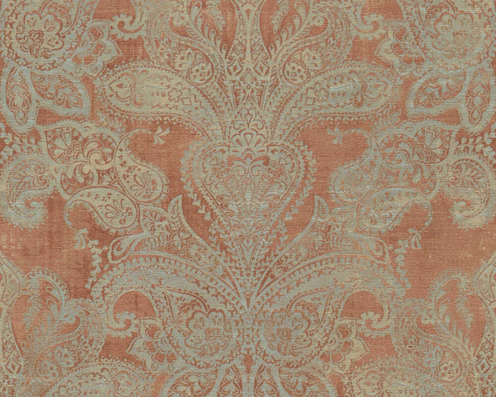 Baroque Ornaments Wallpaper (Metropolitan Stories 3 Collection) - Orange