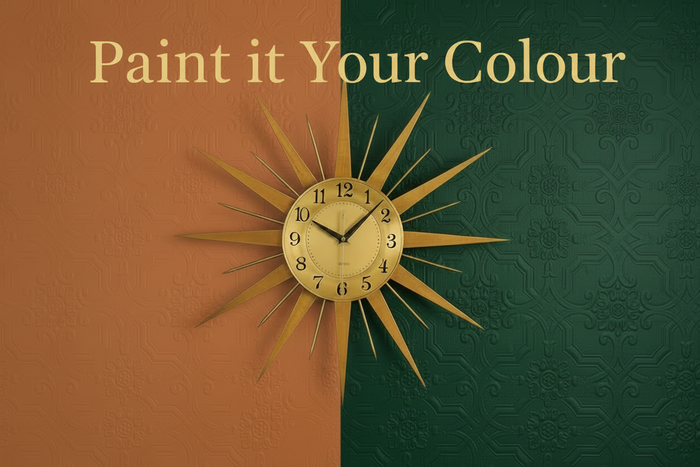 Paint it Your Colour - lighter orange