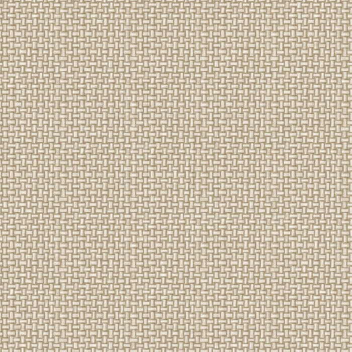 Biderbost Weave Wallpaper - Beige