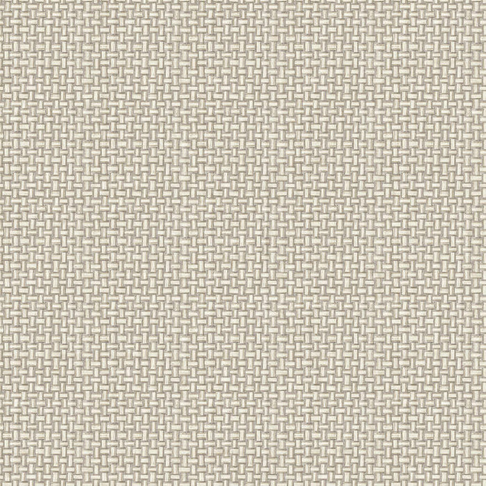Biderbost Weave Wallpaper - Cream