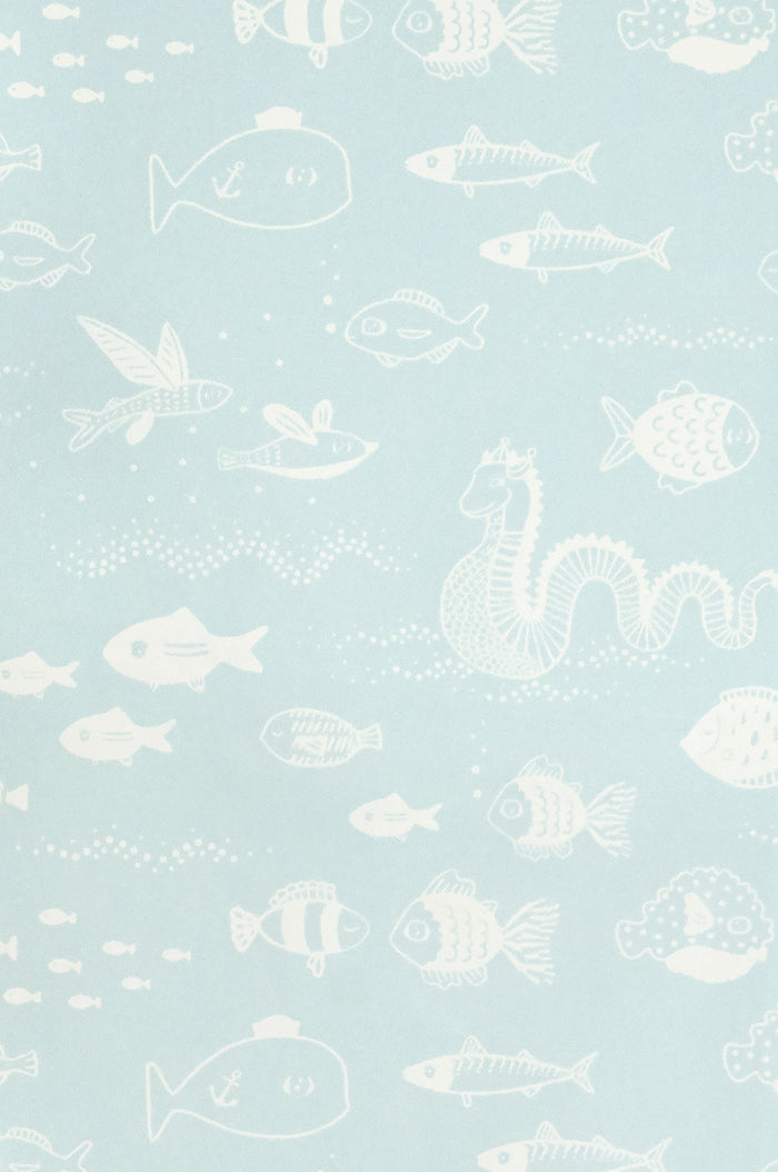 Big Blue Dusty Wallpaper