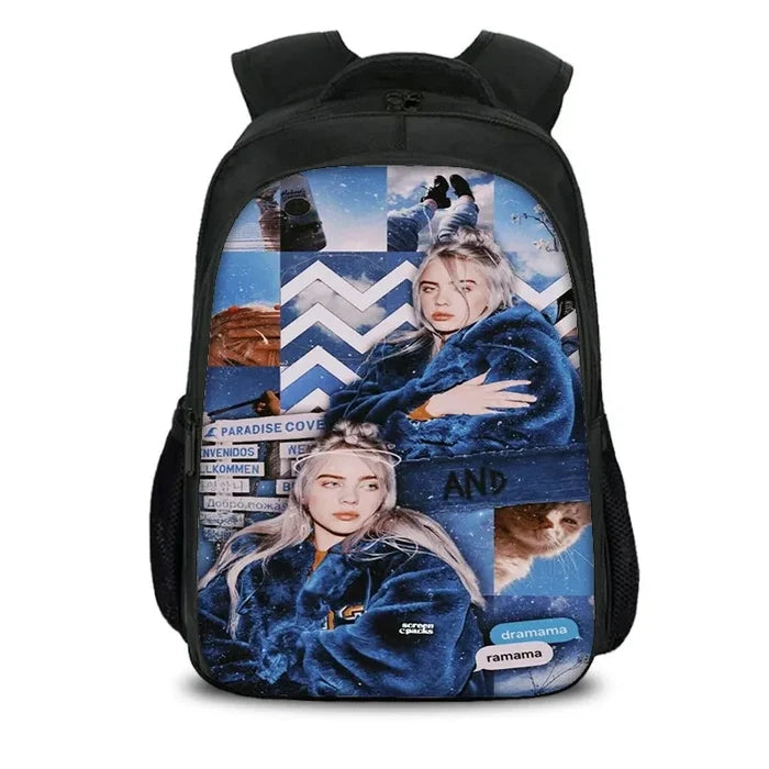Billie Eilish Music Fan Laptop Backpack