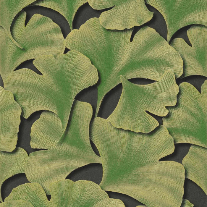 Biloba Ginkgo Wallpaper - Green