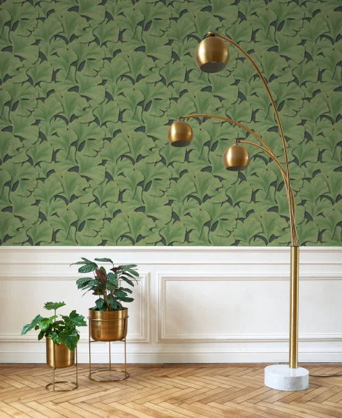 Biloba Ginkgo Wallpaper - Green