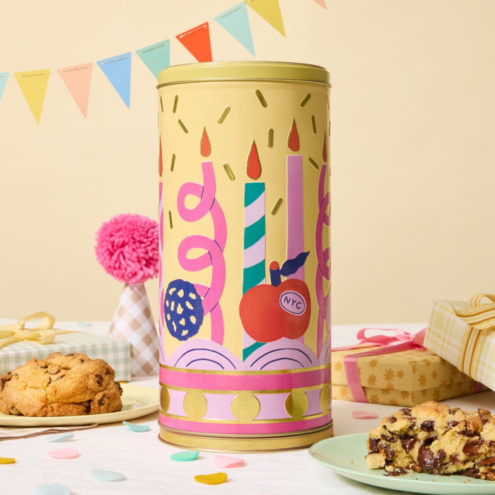 Birthday Musical Cookie Tin Gift Set