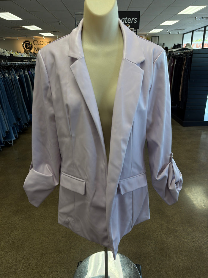 Blazer By Love Tree In Purple, Size:M