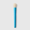 Shop Rescue Spa Blender II makeup brush with soft cream bristles and a bright blue lacquered birch wood handle.