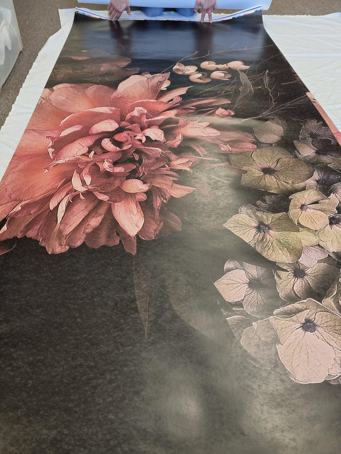 Blossom Living Walls - Blossom 1  - Custom Sized Wallpaper Mural (per m2)