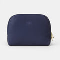 Blue Suede Toiletry Pouch