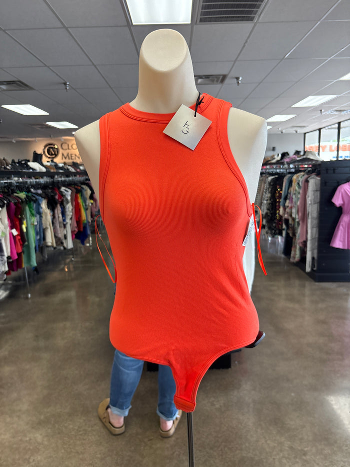 Bodysuit By Happily Grey In Orange, Size:M