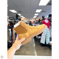 Boots Ankle Flats By Vince In Tan, Size: 7