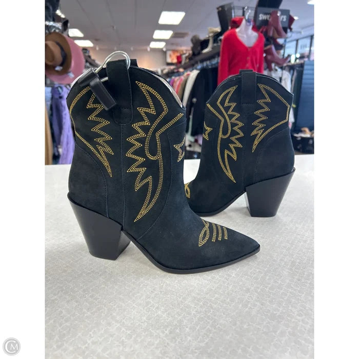 Boots Ankle Heels By Dolce Vita In Black, Size: 7