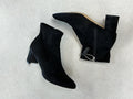 Boots Ankle Heels By Marc Fisher In Black, Size:8.5