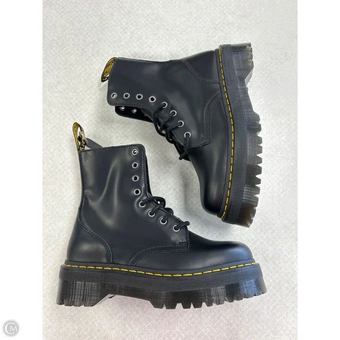 Boots Combat By Dr Martens In Black, Size: 9
