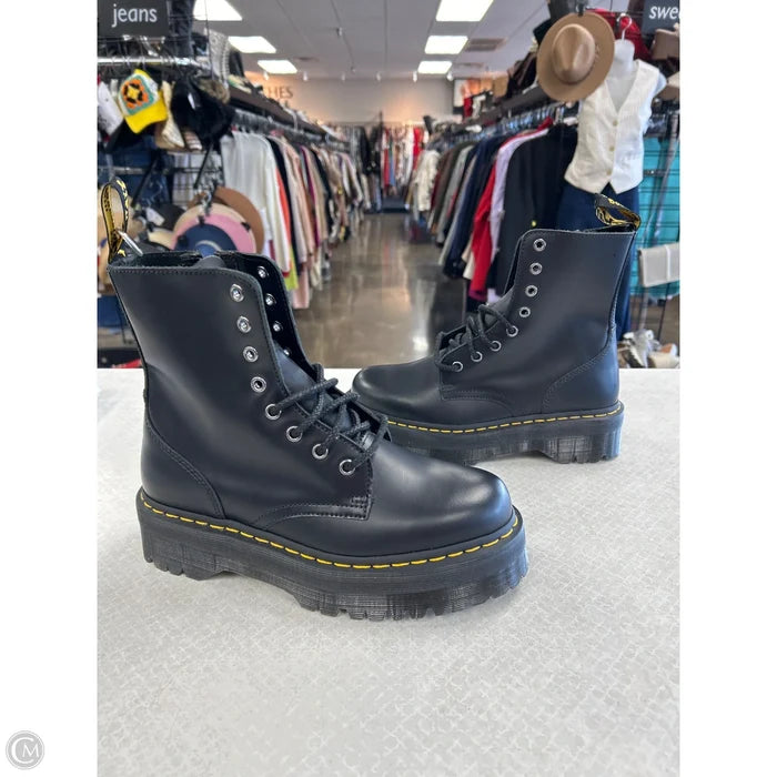 Boots Combat By Dr Martens In Black, Size: 9