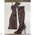 Boots Knee Heels By Gianni Bini In Brown, Size: 7