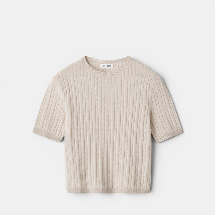 Cable Knit Top