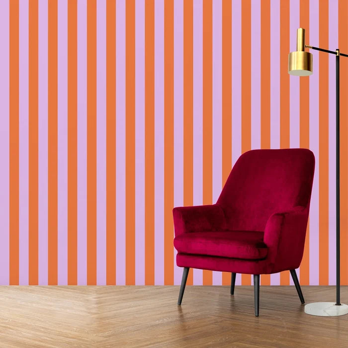 Candy Stripes Wallpaper