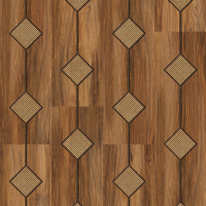 Cane Diamond Webbing Wallpaper 5 Colours NZ-Wallpaper