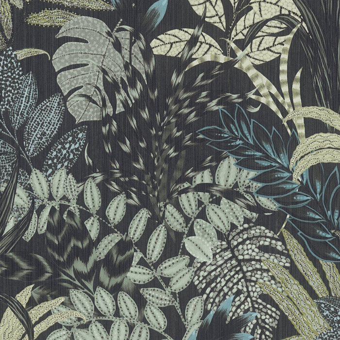 Capetown Jungle Wallpaper -Green/Black